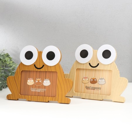 Photo frame plastic 10x15 cm "Frog" under the tree mix 21x26.5 cm