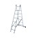 Staircase "New Height", aluminum, two -section, 2x7 steps