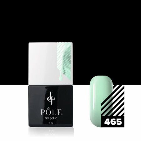 Color gel polish Pole, No. 465 lime punch, 8 ml