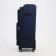 Big suitcase 28 ", lightning department, code castle, 4 wheels, 2 outer pockets, blue color