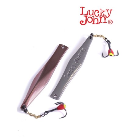 Loof Vertical Winter Lucky John Kalomies with a chain and hook, 6 cm, cs blister