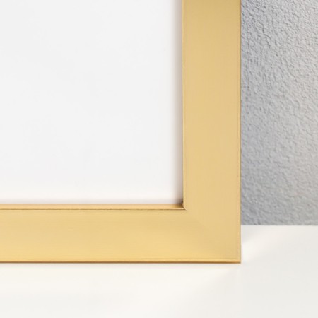 Photo frame Plastic "Mira" 40x60 cm, 641811 gold (plastic screen)-1