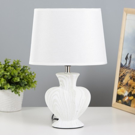 Hertz table lamp E14 40W White-gray 23x15x34 cm Risalux