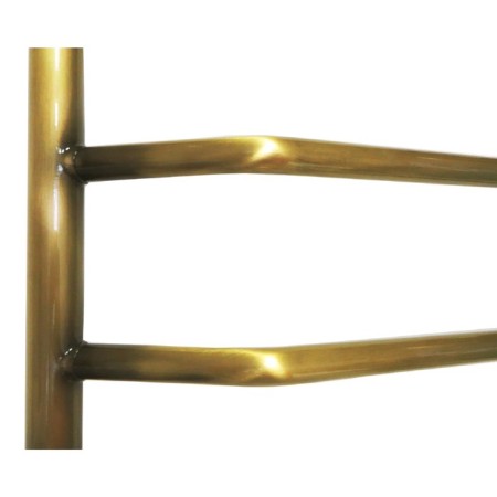 Domoterm electric heated towel rail "Laura", 500 x 700 mm, 5 crossbars, right, bronze-2