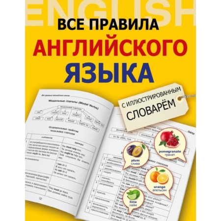 All English rules with an illustrated dictionary. Derzhavina V.A.
