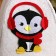 Bath cap with children's applique "Loloshenka" felt