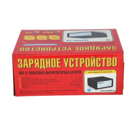 Зарядно-предпусковое устройство АКБ Вымпел-15, 7 А, 12 В, до 100 Ач, 12 В-6