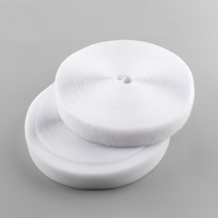 Velcro, 40 mm × 25 ± 1 m, white color-1
