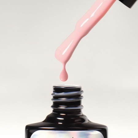 Nail varnish gel, single -phase, 8 ml, LED/UV, pink (02)-1