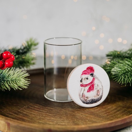 Bank for storage "Hedgehog", 100 ml-1