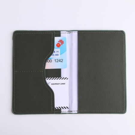 Cover for a passport with additional kardan inside Be Wild, artificial leather-3