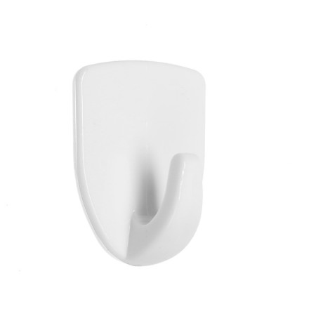 Holder self -adhesive tundra krep, 45x45 mm, white color, 3 pcs. Mix-4