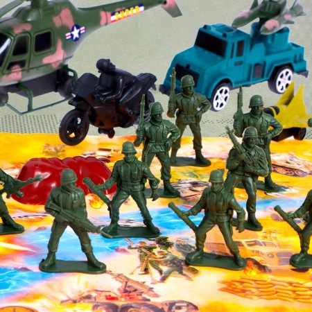 Set of soldiers "Battle Mission", mix-10