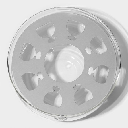 Glass stand for heating "light", d = 14 cm, internal d = 13 cm-1