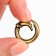 Karabin ring, d = 13/20 mm, thickness - 3.5 mm, 5 pcs, bronze color