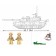 Designer "Model. Tank ", 893 details
