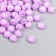 Beads for creativity plastic "English letters" purple set 20 grams 0.4x0.7x0.7 cm
