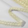 Decorative braid, 16 mm, 9.1 ± 0.5 m, cream color