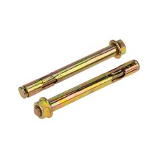 Steelrex anchor bolt, with a nut, galvanized, 10x60 mm, 4 pcs