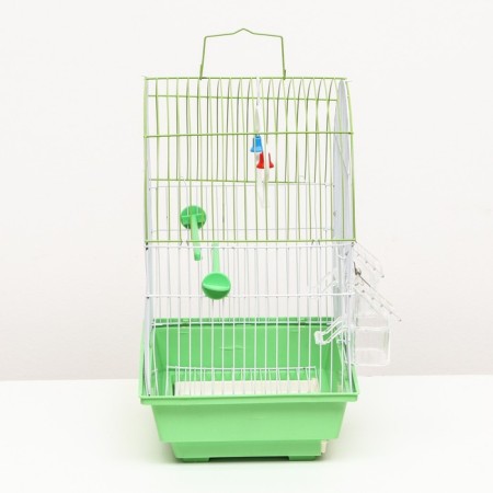 Poultry cell equipped BD-1/3C, 30 x 23 x 39 cm, green-1