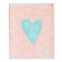 Notebook of 48 sheets in the My Love cage, cover coated cardboard, selective UV-keys, congructor, mix