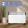 Galaxy Line GL 8229 heater, convector, floor, 2000 watts, 25 m², white