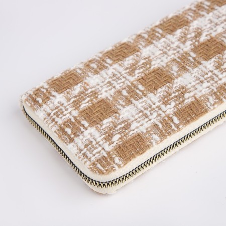 Women's wallet with lightning, beige color-2