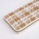 Women's wallet with lightning, beige color
