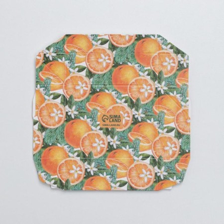 Folding box "Mandarin mood", 10 x 8 x 3.5 cm, New Year-4