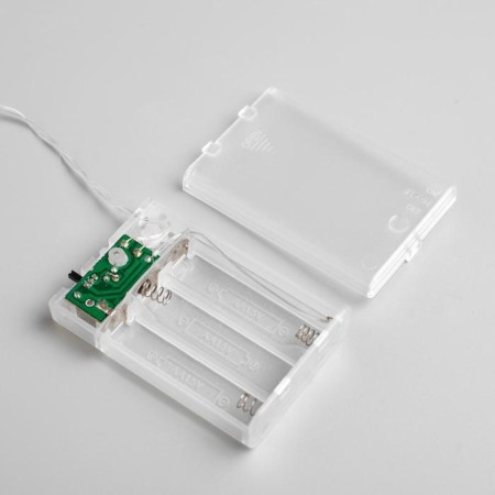 Garland “thread” 4 m, IP20, transparent thread, 40 LED, glow warm white, 2 modes, AAH3-3
