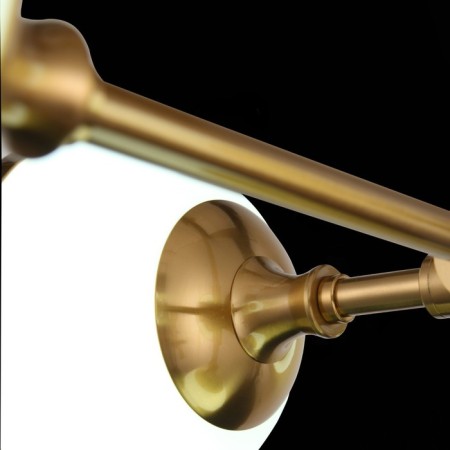 Suspension lamp ST LUCE. SL1157.303.05. Arbe. 5x40 W, E14, 105x63x55 cm, bronze color-12