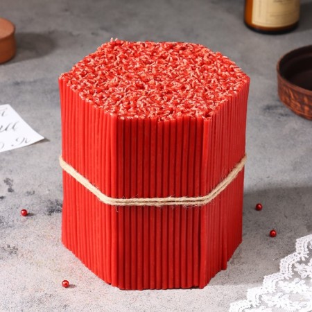 Candles red church No. 140, packaging 2kg-3
