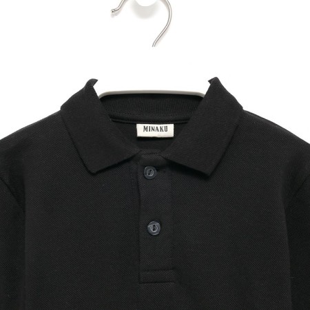 Jumper (Polo) Children's minku color black, height 128-5