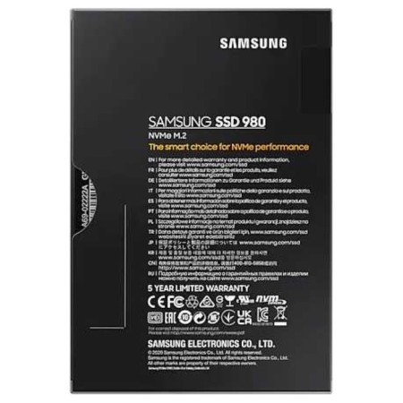 SSD Samsung PCIE 3.0 X4 1TB MZ-V8V1T0BW 980 M.2 2280-4
