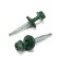 Roofing screws 4.8x35 mm, Ral6005 Color green, 250 pcs.
