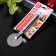 Knife for dough and pizza shade "metallic", 19.5 cm, silver color