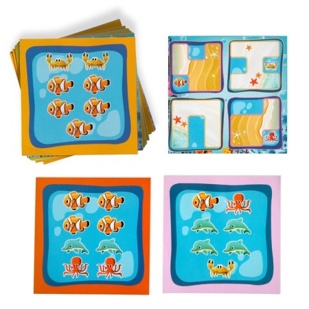 Magnetic game "Underwater farm"-2