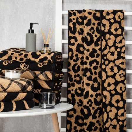 Terry Ethel Leopard 70x130 cm, 420 g/m2, 100% cotton