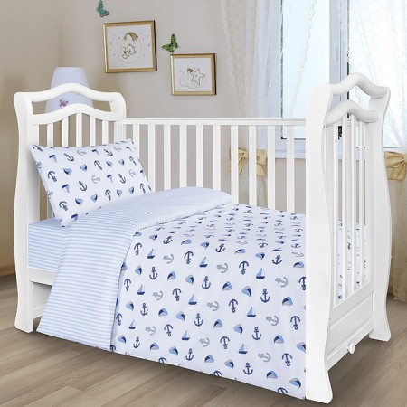 Bedding kit Adel KIDS Polundra 107x140, 107x140, 40x60, Poplin 110g/m, HL100%