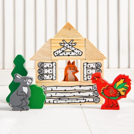 Designer "Tales. Zaykina hut ", 24 elements-5