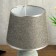 Table lamp 320617/1 E14 40W gray 19.5x19.5x32 cm Risalux