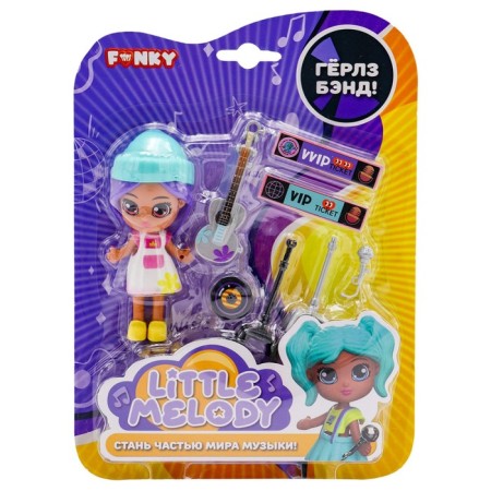 Set of game Funky Toys "Britney Puppet", with music accessories-1