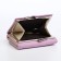 Women's wallet on the button, lilac color