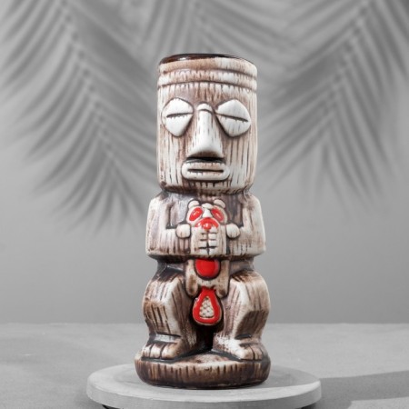 Tiki glass "SAMIF", ceramic, 350 ml-1