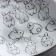 Ceramic plate "Easter bunnies", 13.5 x 13.5 cm, white color