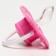 Orthodontic dummy, silicone, from 0 - 3 months, "mushroom", pink color