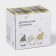 New Year's mug for tea "Home Dwarf", 330 ml, porcelain, white color