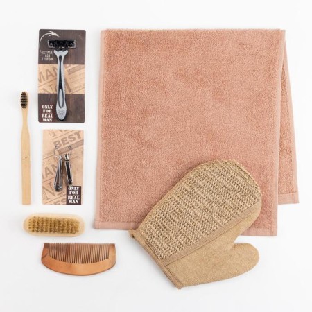 Gift set "Man No. 1" towel and accessories-1