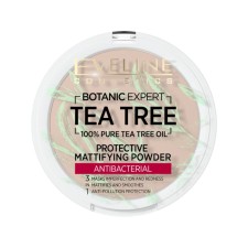 Пудра для лица Eveline Botanic Expert, матирующая, 3в1, тон 002 слоновая кость, 9 г