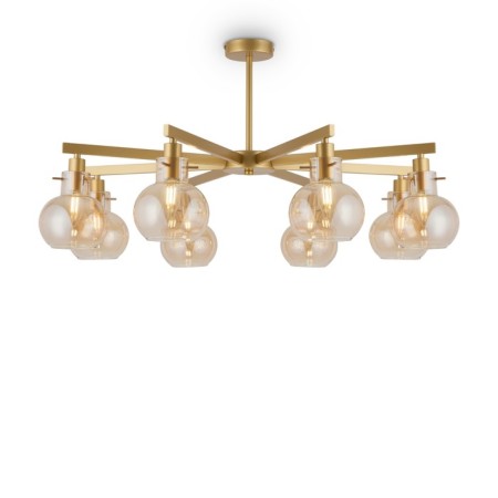 Caustra Freya Fr5183PL-08G Circle, 800x800x395 mm, E14, 8x60W, color gold